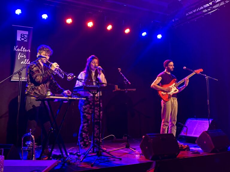 MACIG MONDAY music in concert, Sara Di Caro, Roger Raw-G Egli, Anatole Buccella, Credit N. Spoonie