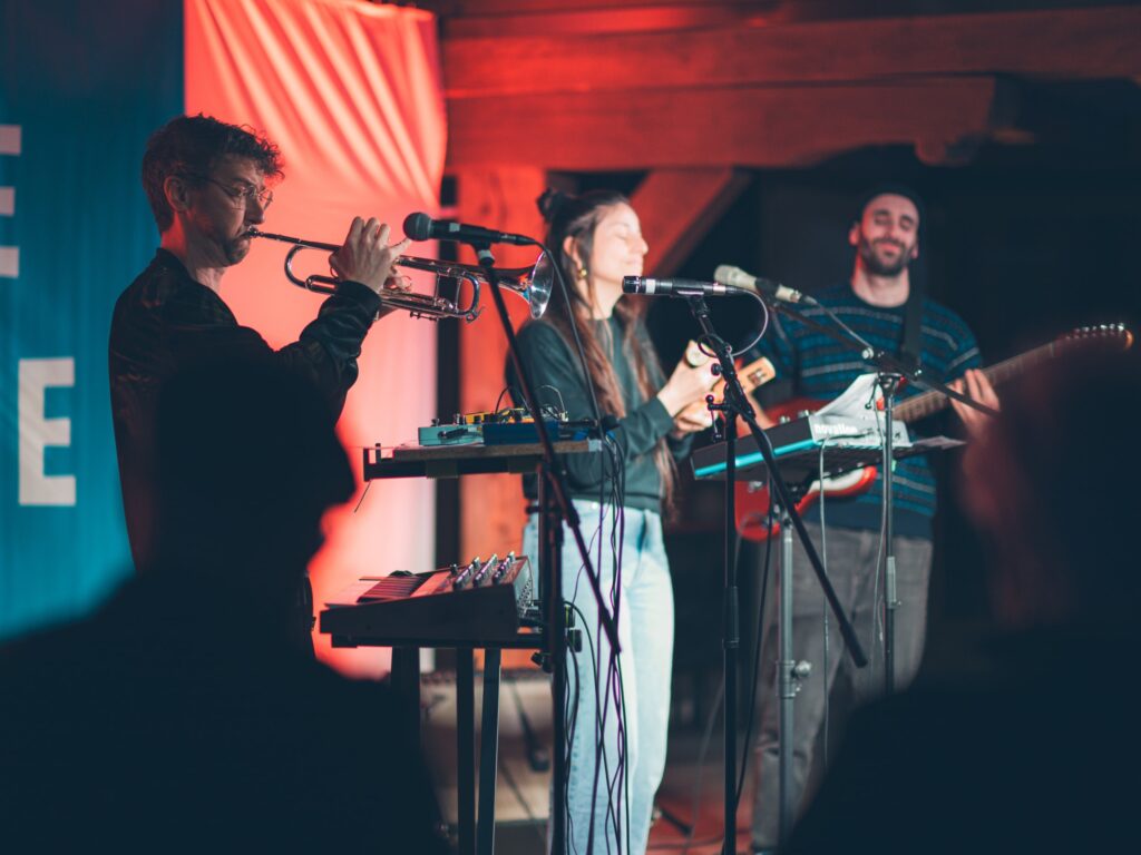 MACIG MONDAY music in concert, Sara Di Caro, Roger Raw-G Egli, Anatole Buccella, Credit Ivo Widmer